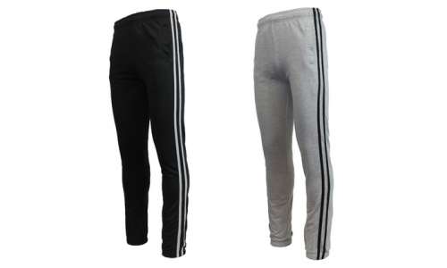 Men's French Terry Striped Joggers